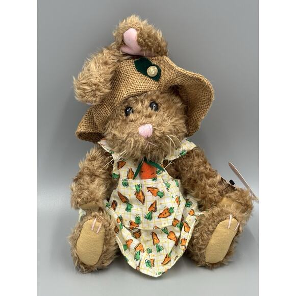 Brass Button Collectibles Flora Hare Of Serenity Rabbit 11” Fully Jointed Rabbit - Picture 1 of 11